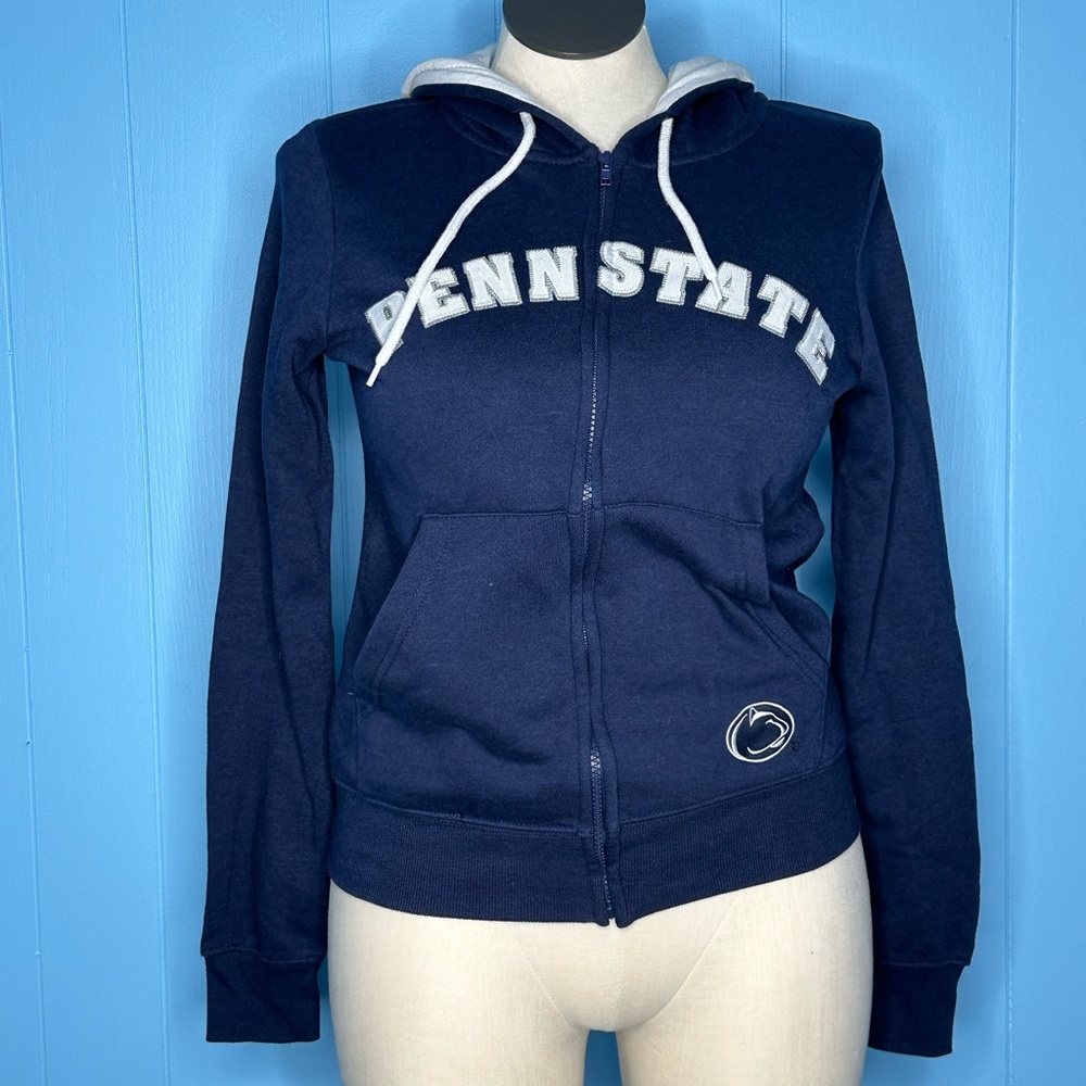 Penn State Zip Up Hoodie Size Medium